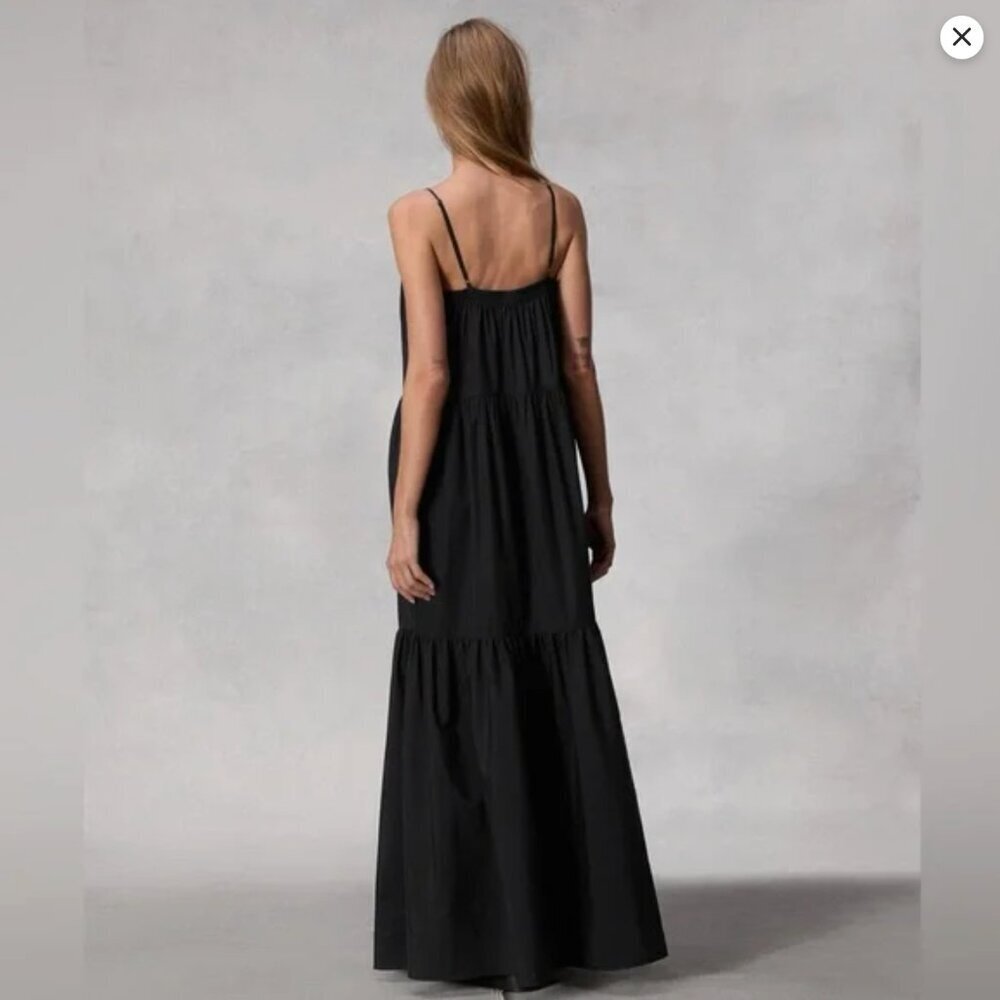 Rag & Bone Leilah Poplin Maxi Dress โ Size Large NWT - Picture 4 of 13